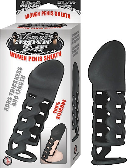 Mack Tuff Woven Penis Sheath Black