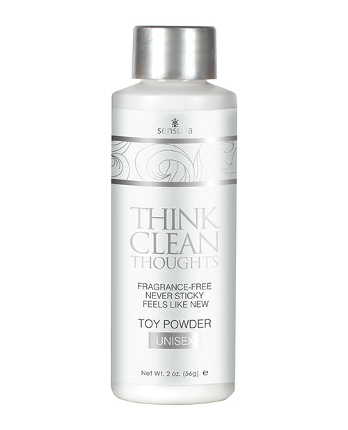 Think Clean Thoughts Toy Powder 2 Oz Bottle