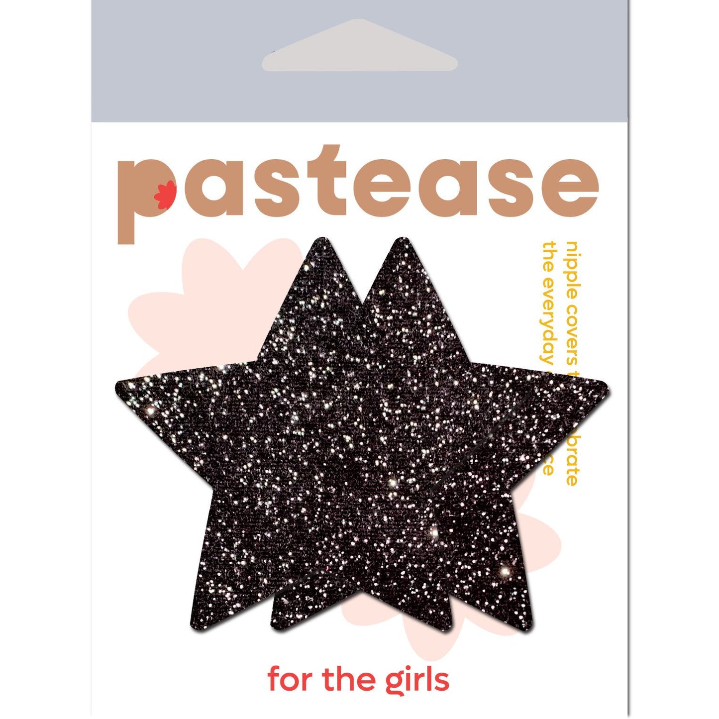 Pastease Sparkle Black Stars