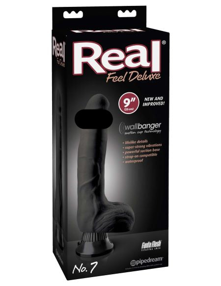 Real Feel Deluxe #7 Black 9in