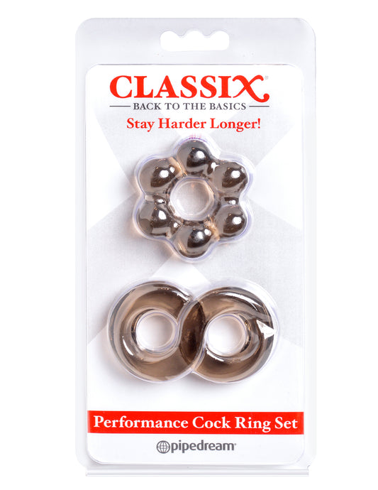 Classix Performance Cock Ring Set