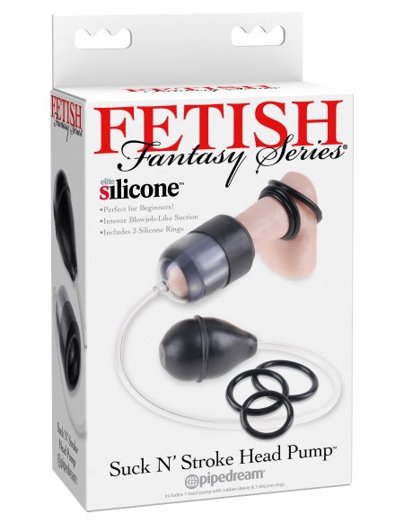 Fetish Fantasy Suck N Stroke Head Pump