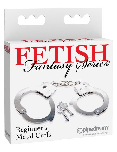 Fetish Fantasy Beginners Metal Cuffs