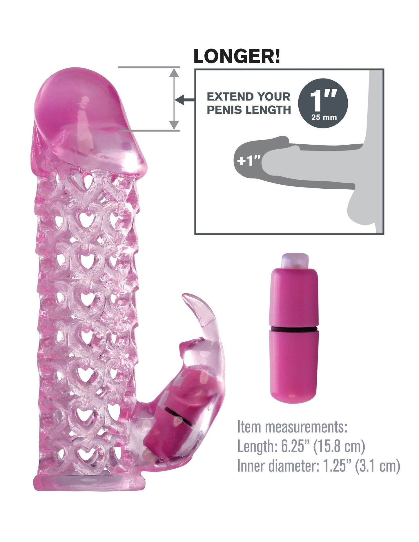 Fantasy X-tensions Vibrating Couples Cage Pink