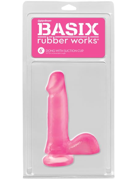 Basix Rubber Works Dong W/suction Cup