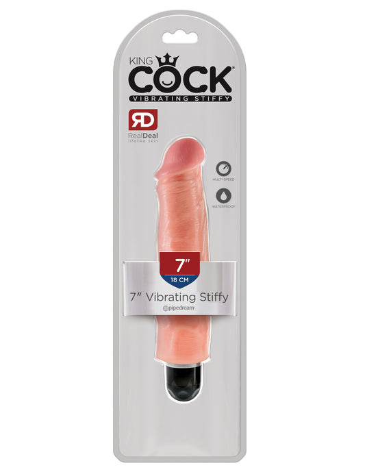 King Cock 7 Vibrating Stiffy "