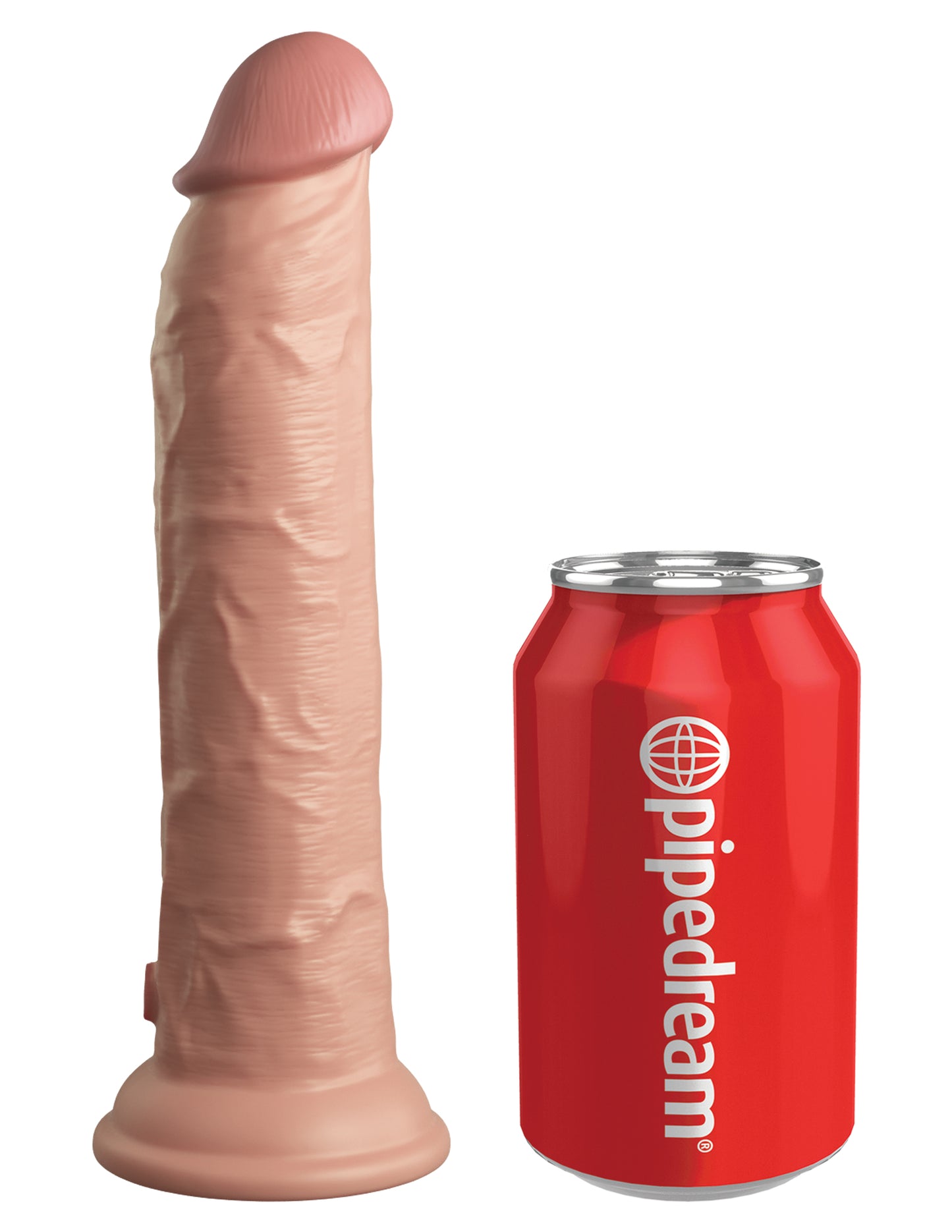 King Cock Elite 9 In Vibrating Dual Density