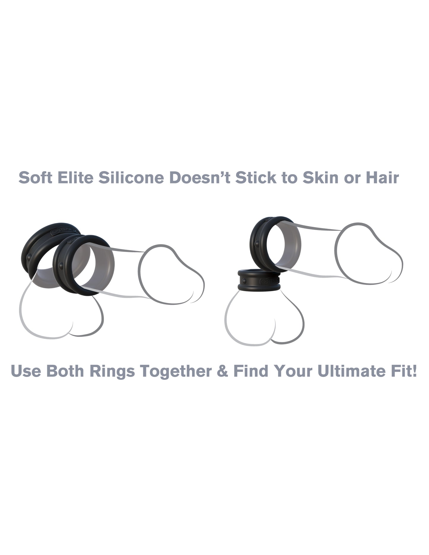 Fantasy C-ringz Max Width Silicone Rings