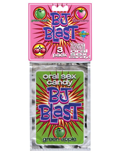 Bj Blast 3 Pack Strawberry Cherry Green Apple