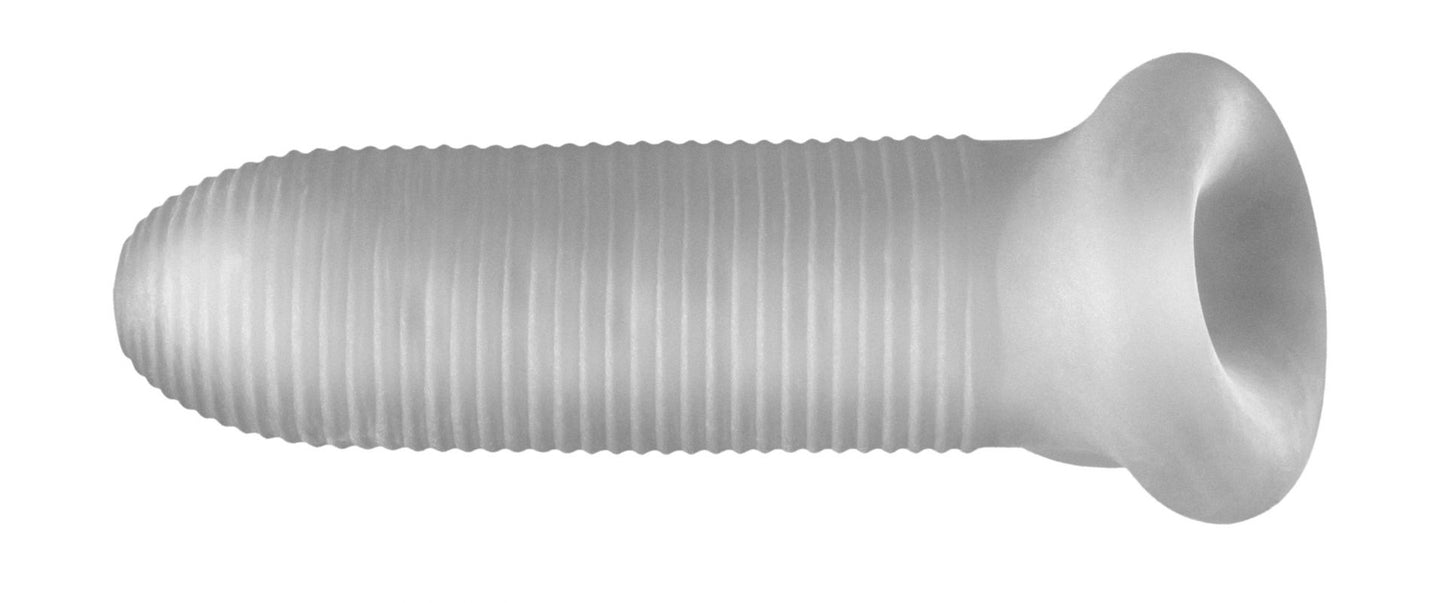 Perfect Fit Fat Boy Micro Ribbed Sheath Clear