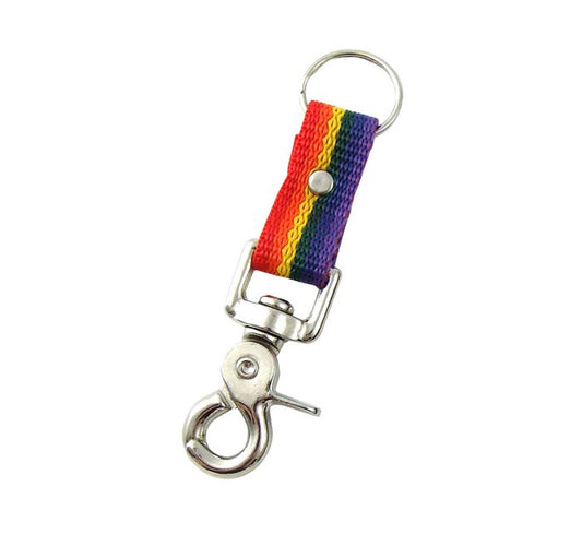 Nylon Key Tag W/scissor Snap