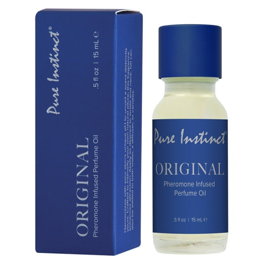 Pure Instinct Pheromone Infused Perfume Oil Eau De Parfum Original .5fl Oz/15ml