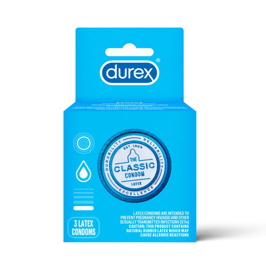 Durex Lubricated-3pk