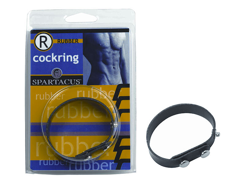 3 Snap Rubber Cock Ring Rub-11