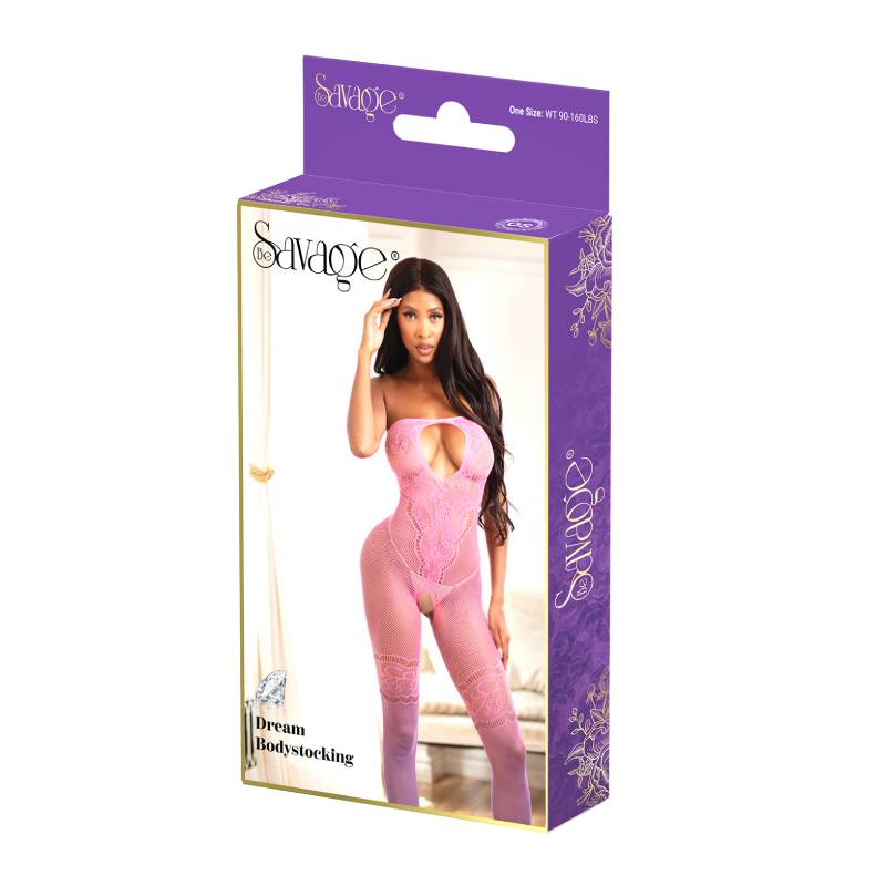 Dream Bodystocking Pink/purple