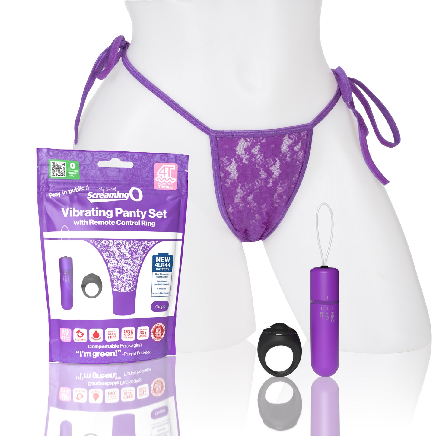 Screaming O My Secret 4t Panty Vibe (treble)