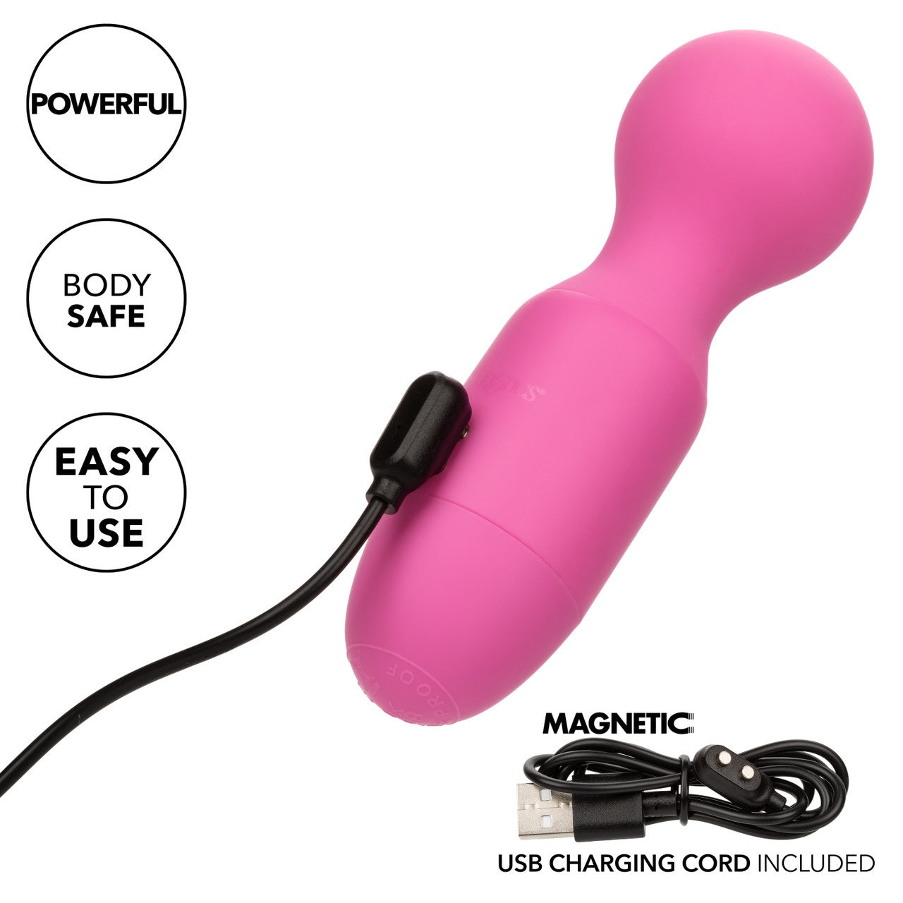 First Time Massager Pink Rechargeable