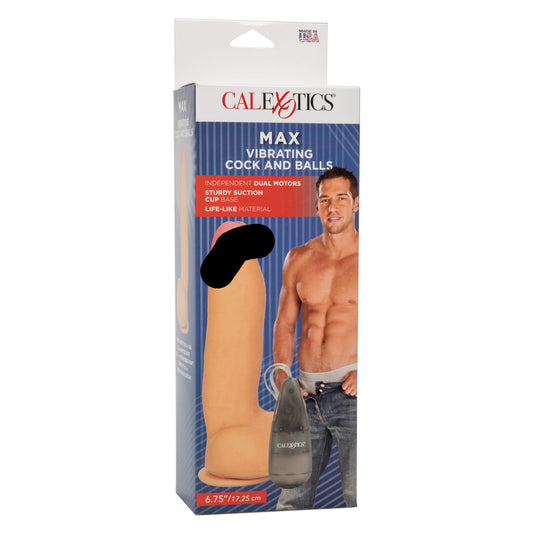Max Vibrating Cock & Balls