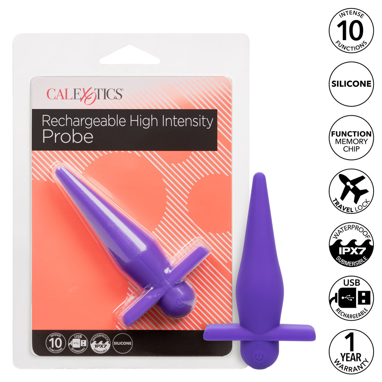 High Intensity Probe Purple Rechargeable
