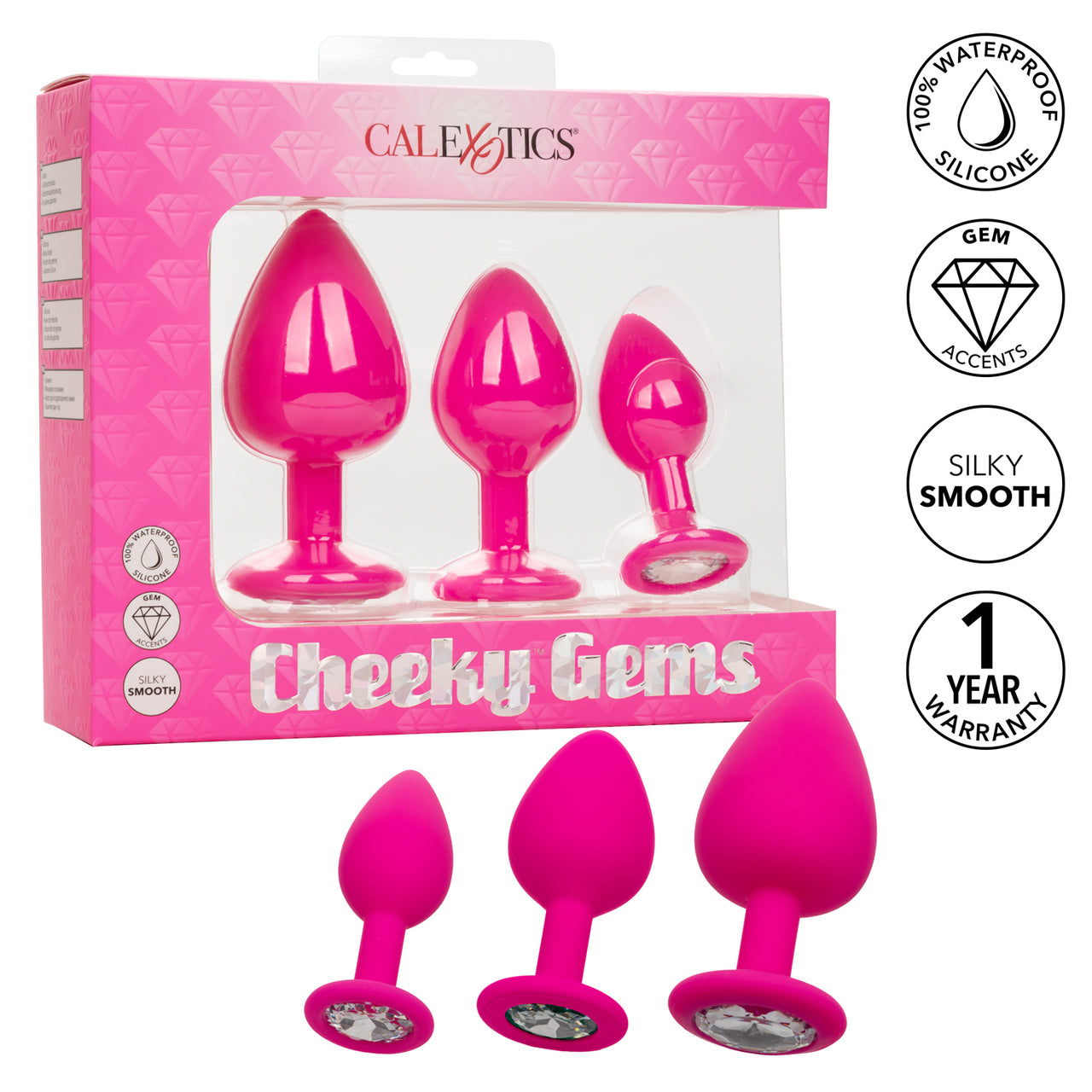 Cheeky Gems 3pc Set