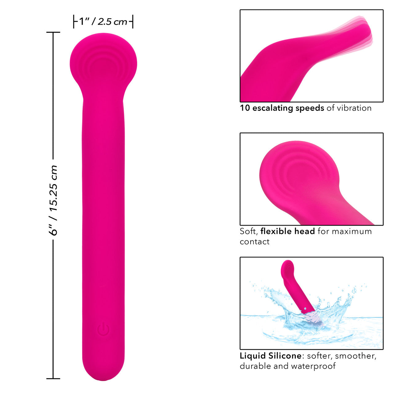 Bliss Mini Clitoriffic Liquid Silicone