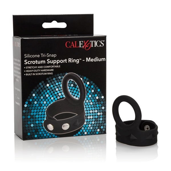 Tri Snap Scrotum Support Ring Silicone