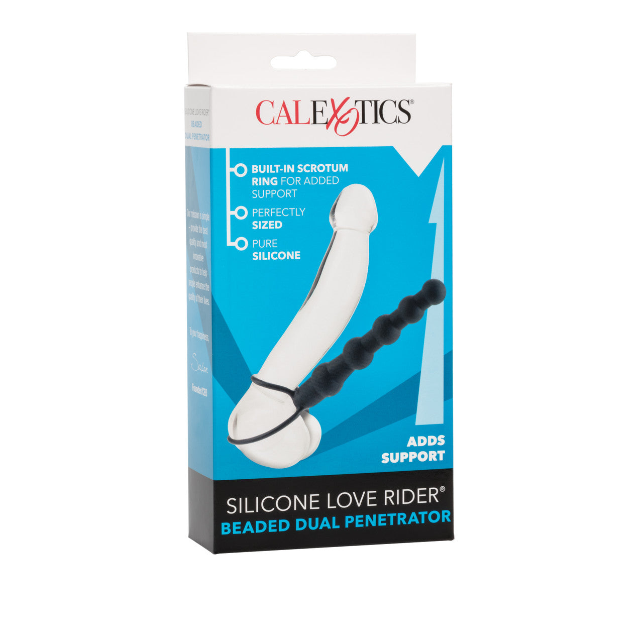 Love Rider Beaded Dual Penetrator