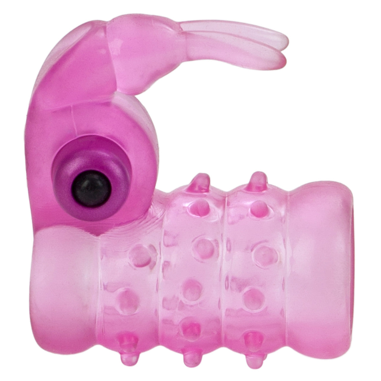 Basic Essentials Stretchy Bunny Enhancer Vibrating