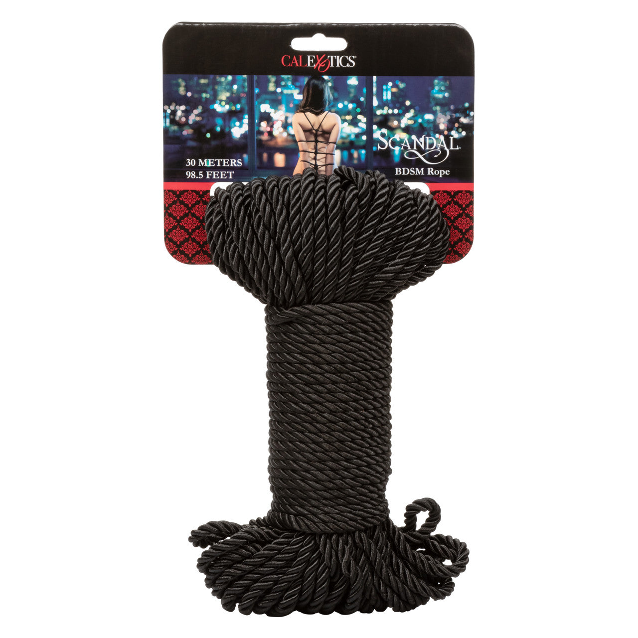 Scandal Bdsm Rope 30m/98.5 Ft Black