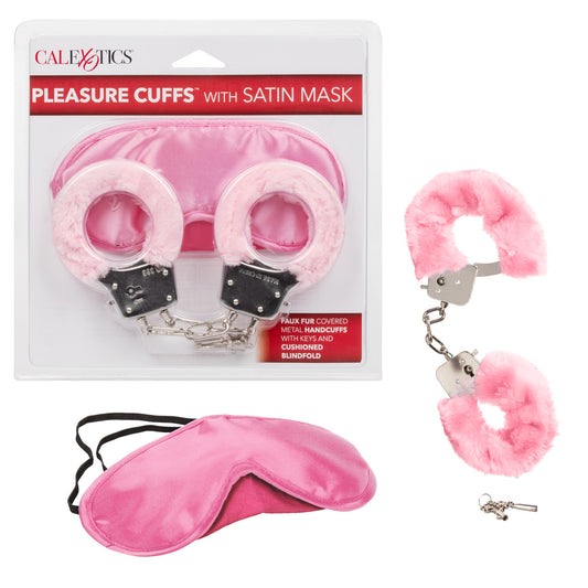 Pleasure Cuffs W/satin Mask