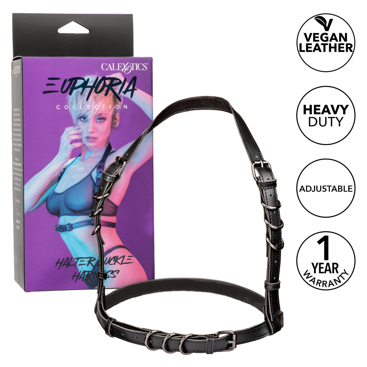 Euphoria Halter Buckle Harness