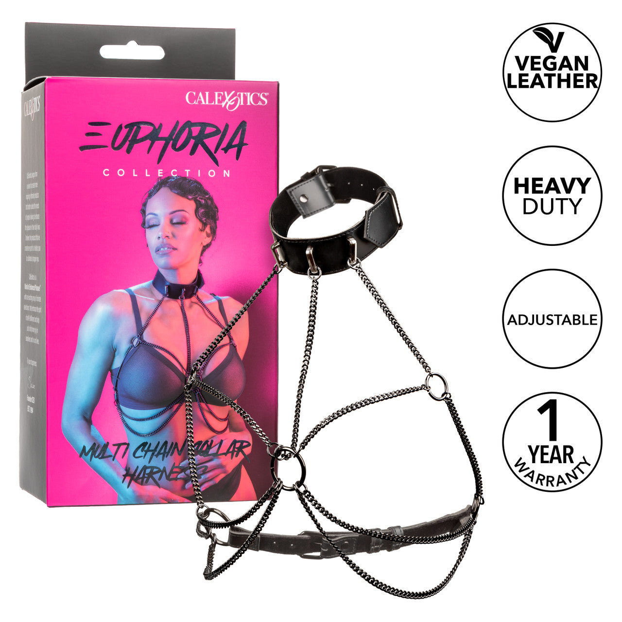 Euphoria Multi Chain Collar Harness