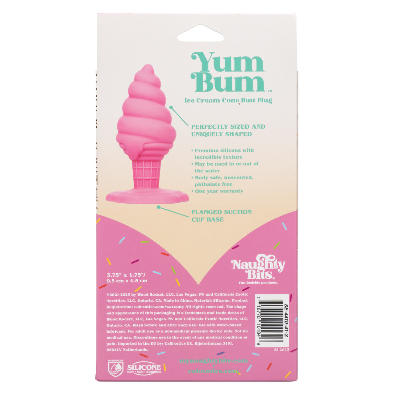 Naughty Bits Yum Bum Ice Cream Butt Plug