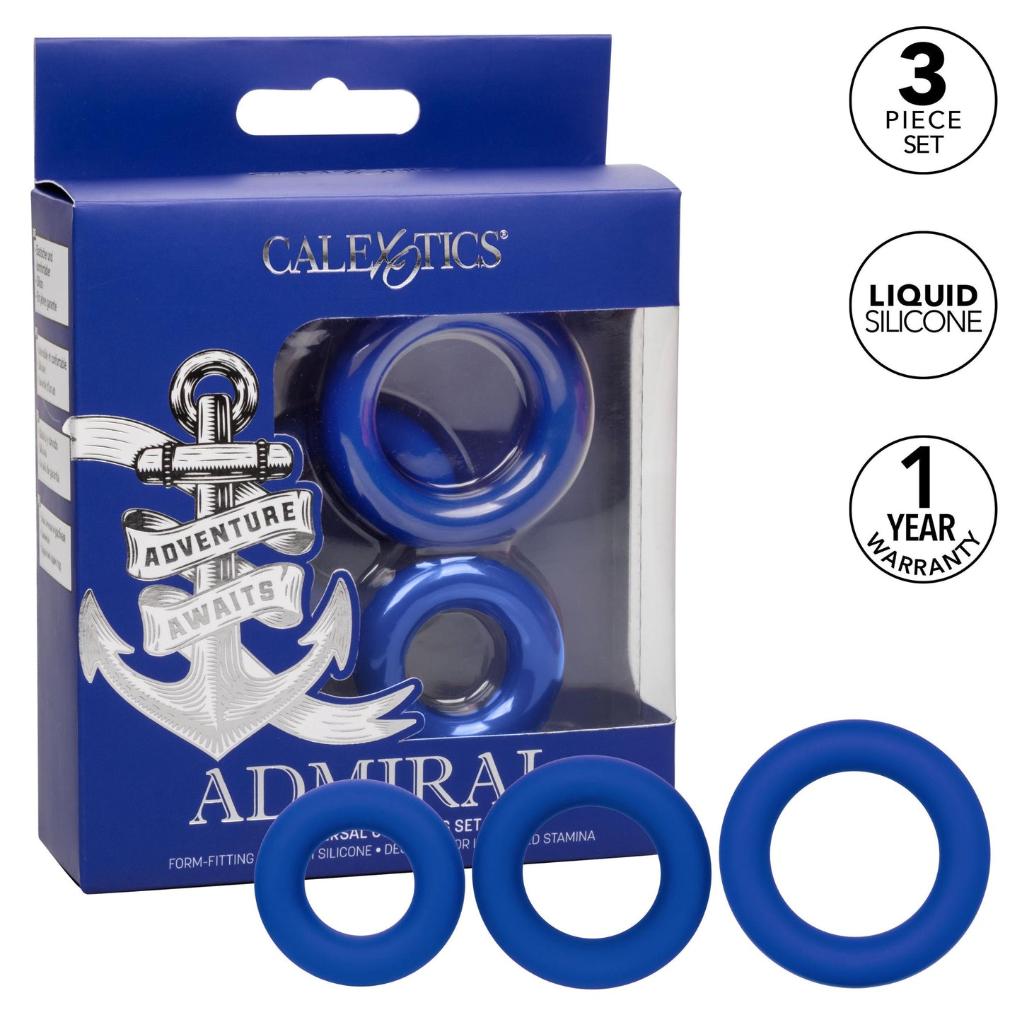 Admiral Universal Cock Ring Set