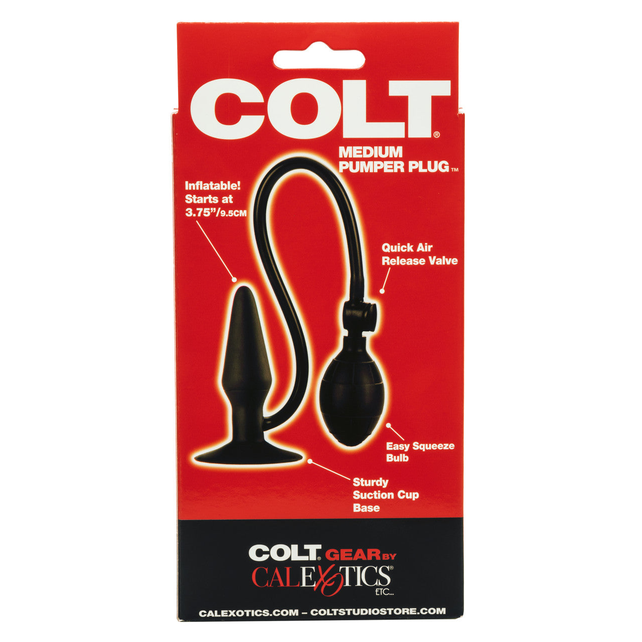 Colt Pumper Plug Black