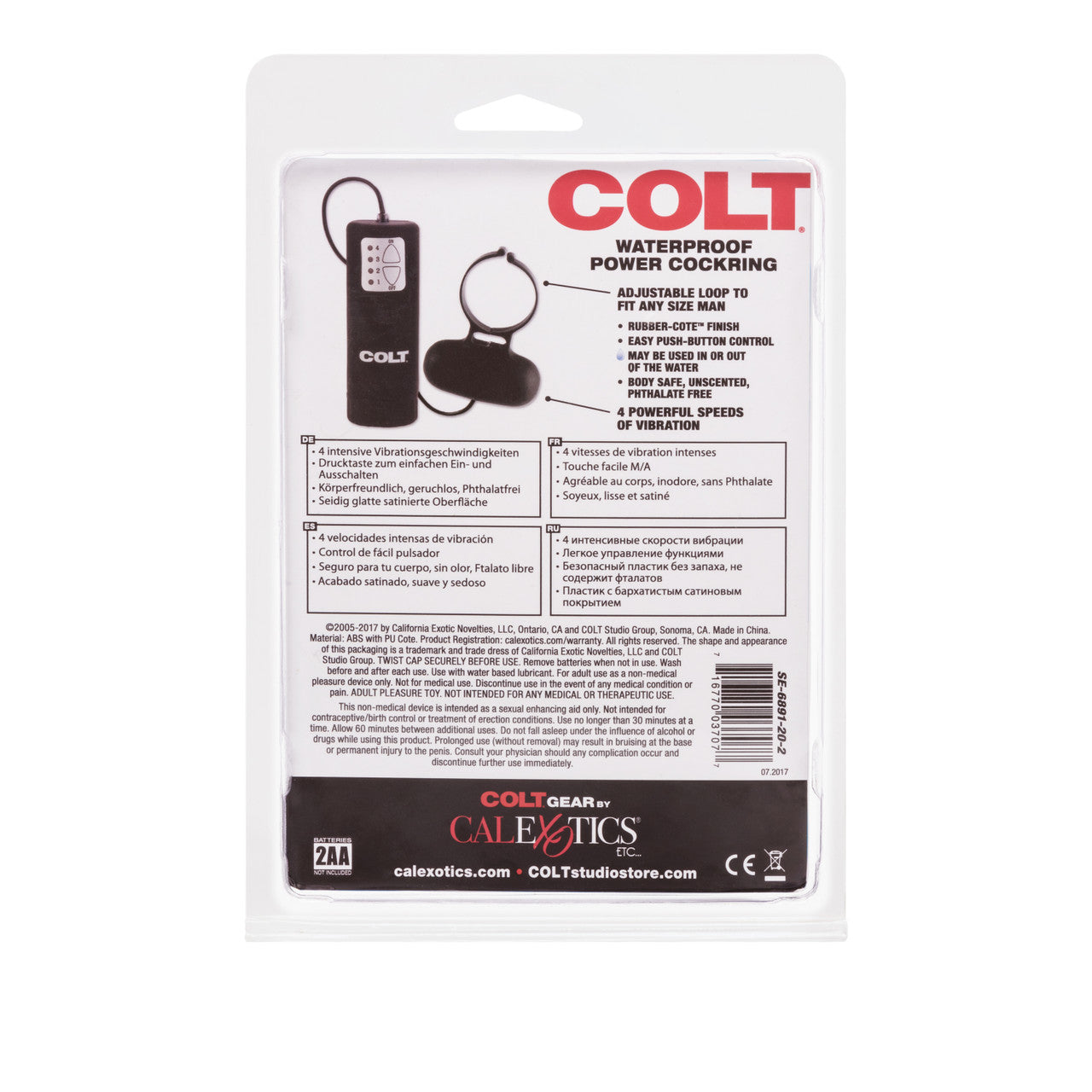 Colt Power Cockring W/p