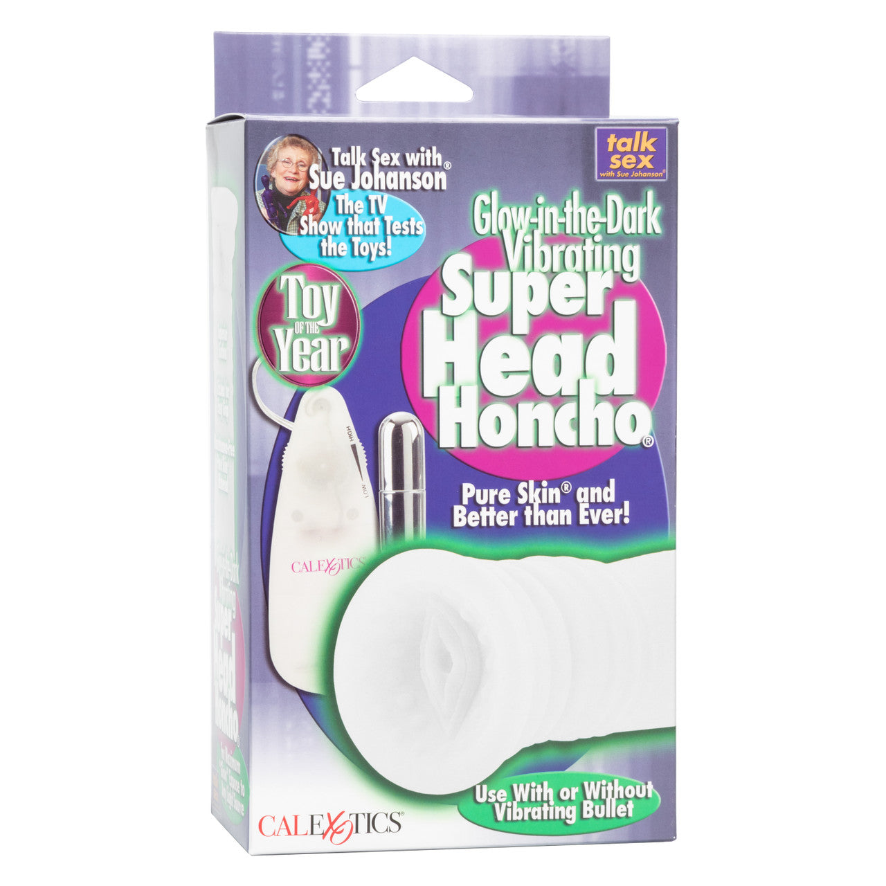 Sue Johanson Super Head Honcho White Glow In The Dark