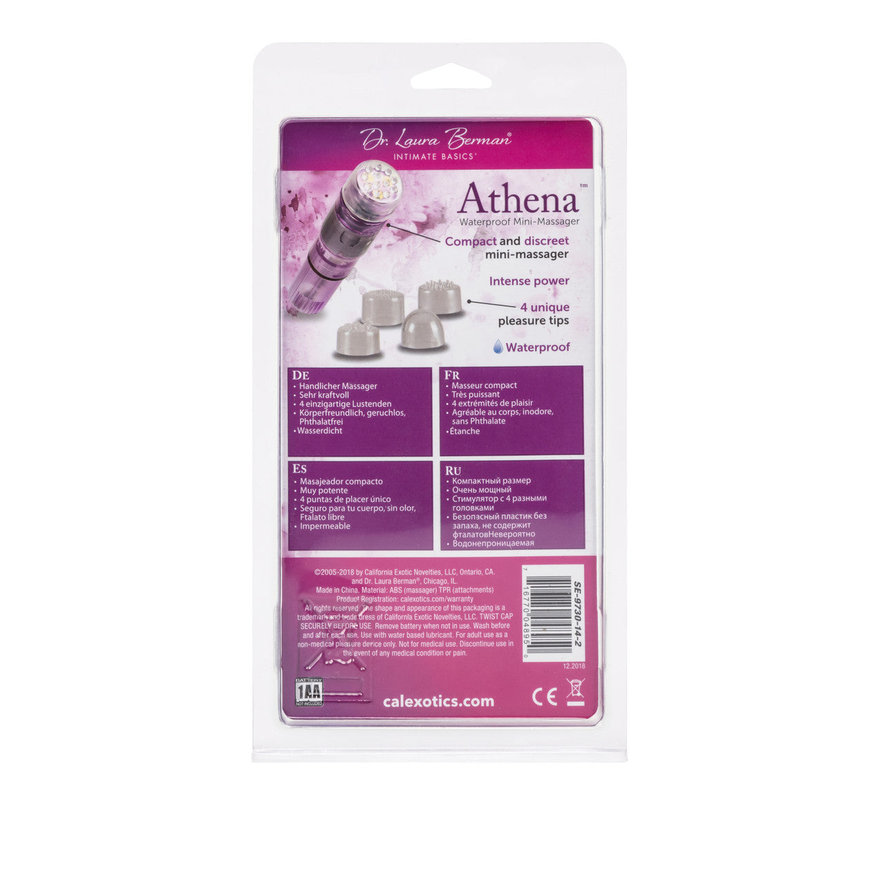 Dr Laura Berman Athena Mini Massager Waterproof