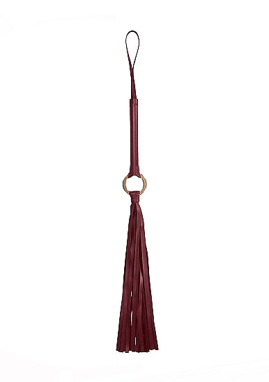 Ouch Halo Flogger Burgundy