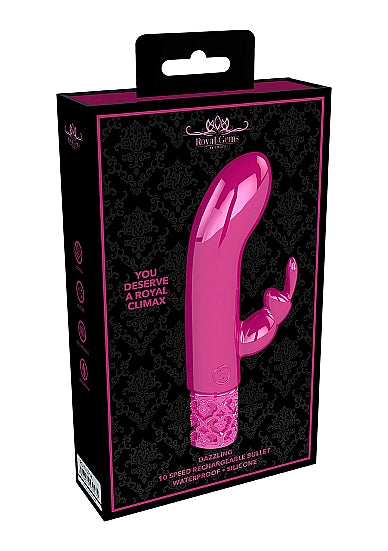 Royal Gems Dazzling Rechargeable Silicone Bullet