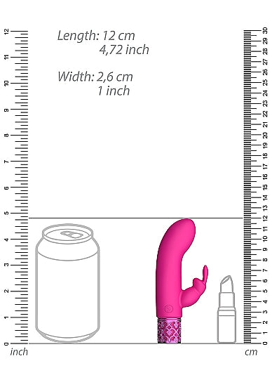 Royal Gems Dazzling Rechargeable Silicone Bullet