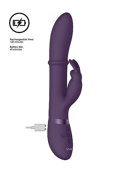 (wd) Vive Halo Purple Vibrator