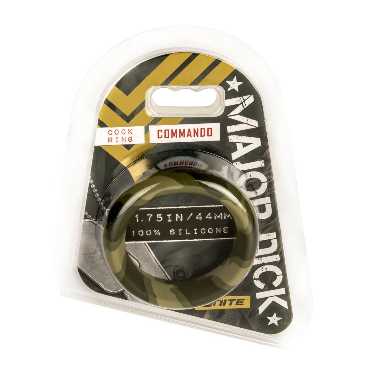 Major Dick Commando Wide Silicone Cock Ring