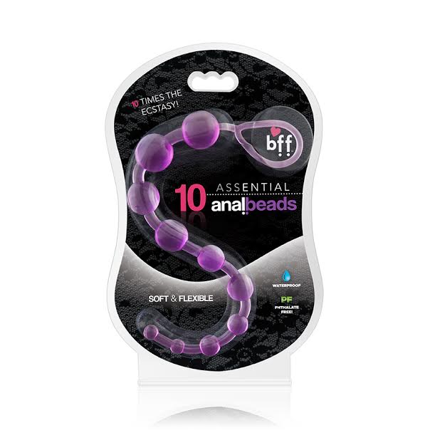 Best Friends Forever Assential Anal Beads Purple