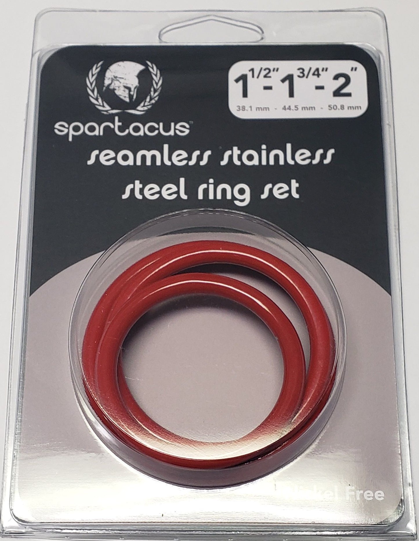 Stainless Steel C-ring Set - 1.5 1.75" 2" "