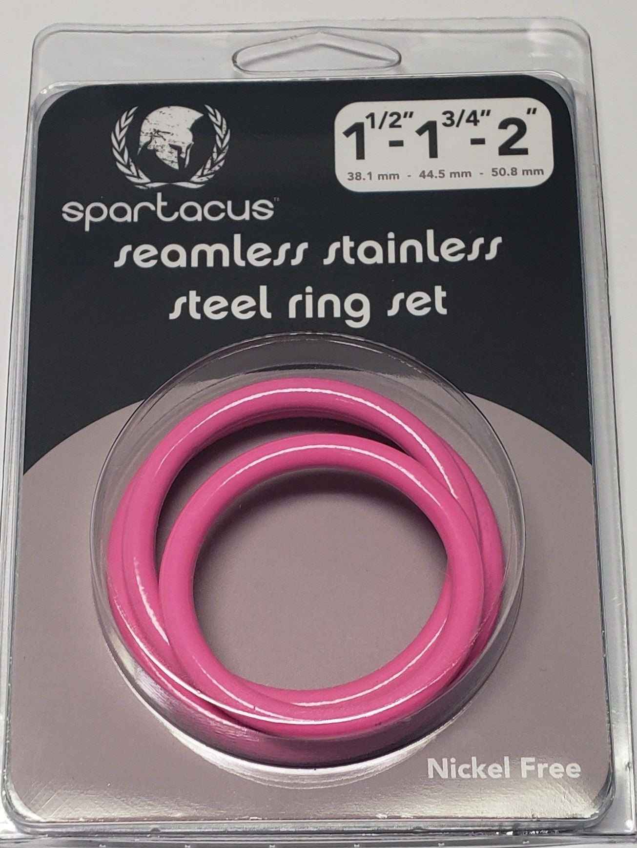 Stainless Steel C-ring Set - 1.5 1.75" 2" "