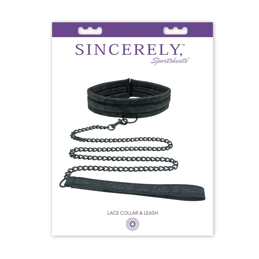 Sincerely Lace Collar & Leash