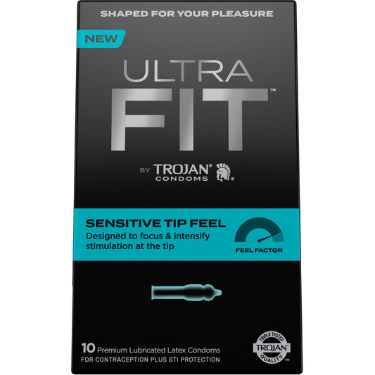 Trojan Ultrafit Sensitive Tip 10ct