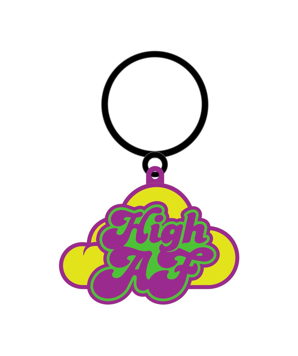 High Af Keychain