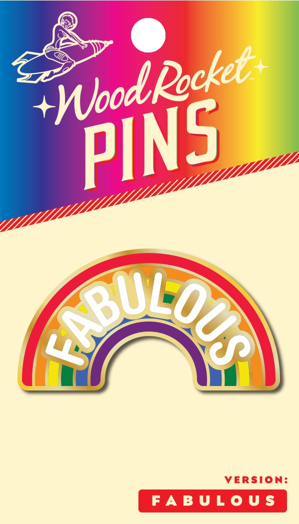 Fabulous Rainbow Pin